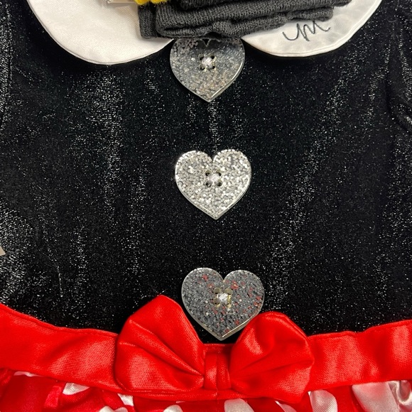 Spirit Halloween Disney Minnie Mouse Polka Dot Dress Costume Set size 12-18M NWT - Picture 3 of 9